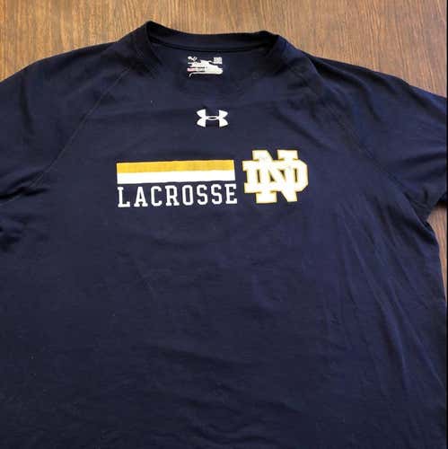 Notre Dame Lacrosse Team Issued Shooter Shirt
