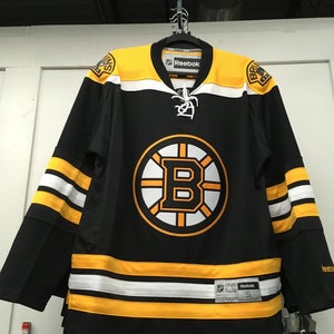 New Reebok Black Boston Bruins Jersey