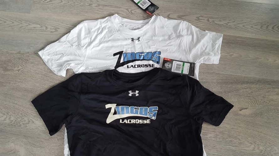 $20 for 2 New YOUTH LARGE Under Armour shooter shirt Zingos Baltimore Maryland NEW