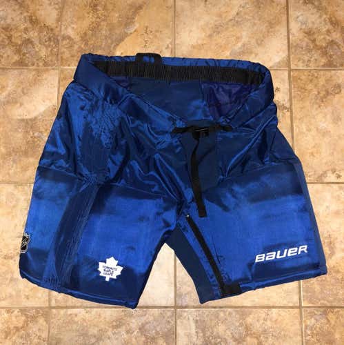 Pro Stock Medium Bauer Pants Lowers Toronto Maple Leafs