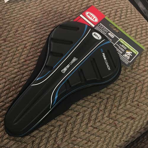 NEW Bell Bike Seat Pad Cycling Biking Comfort ChaNnel 400 Foam Cushion Coosh 400
