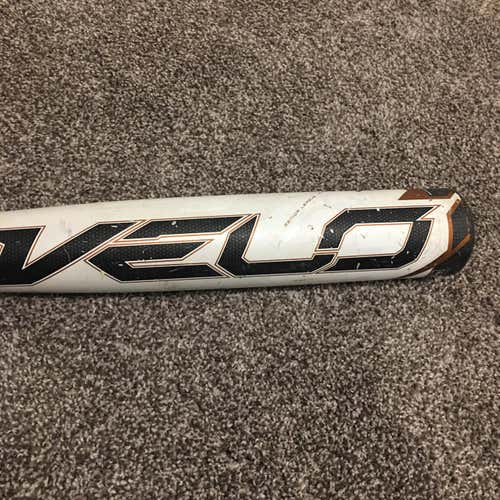 Rawlings VELO -5 SLVS 32/27 USSSA 1.15 BPF Baseball Bat 2 5/8" Bar. White/Brown