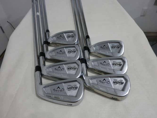 Callaway RAZR X Forged Iron Set - 4-PW - Project X Rifle 6.0 Stiff Flex Steel