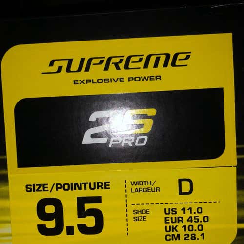 Bauer Supreme 2S Pro - 9.5D