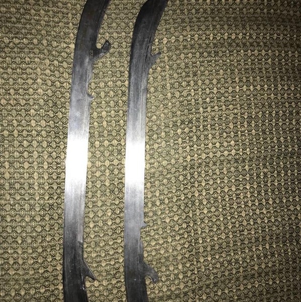 Unused Stainless Steel Blades Off Of Some Old Skates Size 272