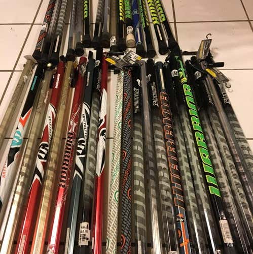 Wholesale Lot Of 36 Warrior Shafts