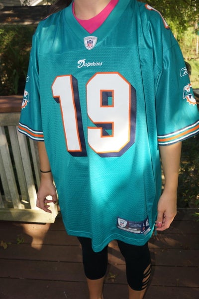 Rare REEBOK Miami Dolphins Dan Marino BLACK Jersey