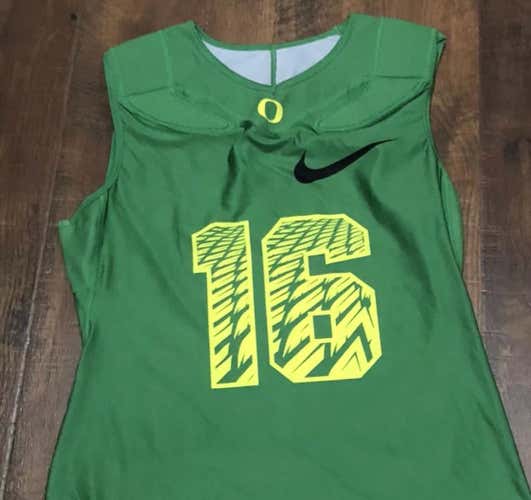New Nike Football MENS L Digital Vapor Speed Lite Top Padded Oregon Ducks