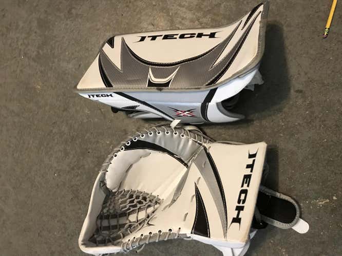 Goalie Glove & Blocker Regular Junior