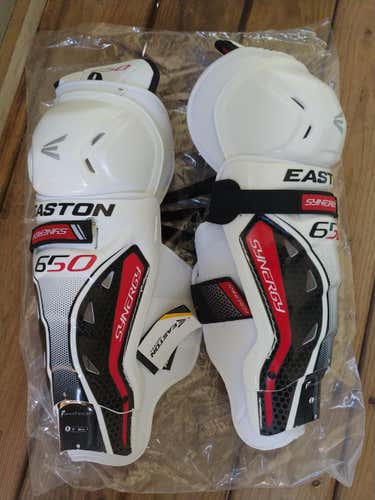 (New) Easton Synergy 650 Shin Pads