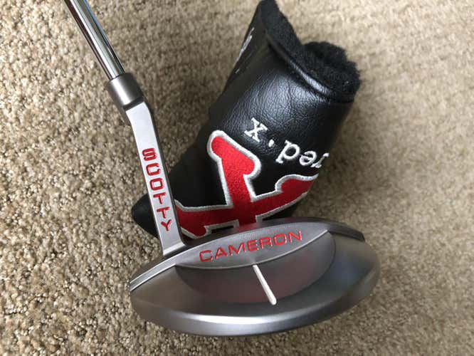 Scotty Cameron Red X 5 Charcoal Mist Putter by Titleist, RH