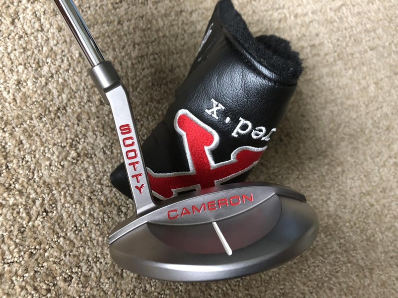 Scotty Cameron Red X 5 Charcoal Mist Putter by Titleist, RH