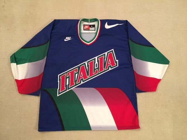 Nike Team Italy Hockey Jersey Senior Large