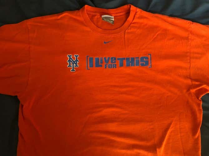 New York Mets “I Live For This” T-Shirt