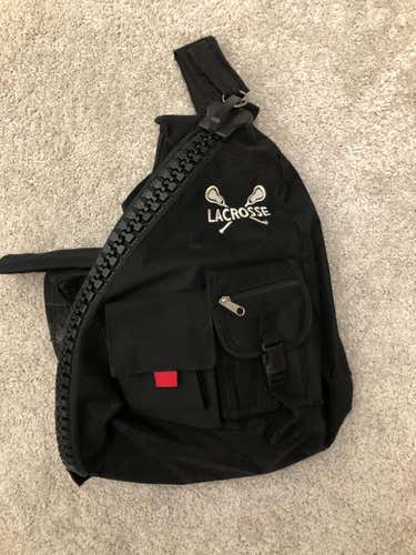 Oversized Zipper Sling Backpack