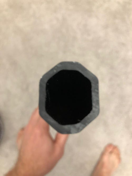 Black Polycarbonate shaft unbranded