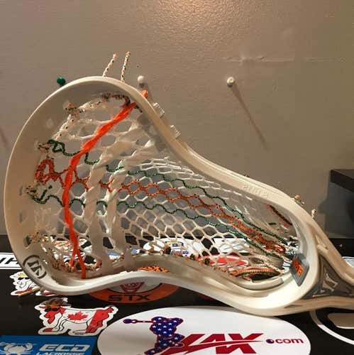 Brand New White Warrior Burn 2 Strung With LE Throne Quencher Pack