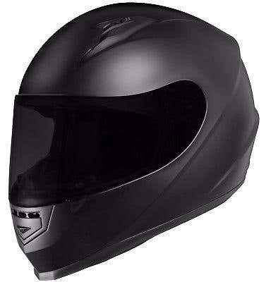 GLX Full Face Motorcycle Helmet w/ 2 Shields