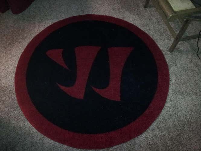Warrior hockey pro shop floor rug