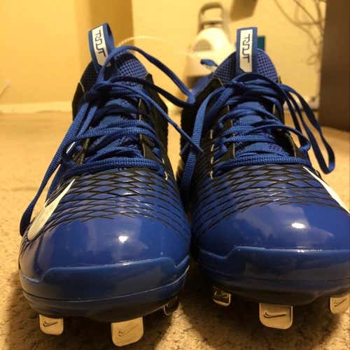 Nike Trout Pro 2 Blue Metal Spikes -Brand New Never Worn