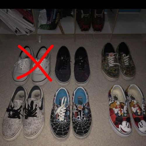 Vans & Sb's Size 8.5-9