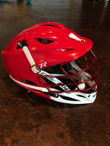 R with Red Chrome Mask