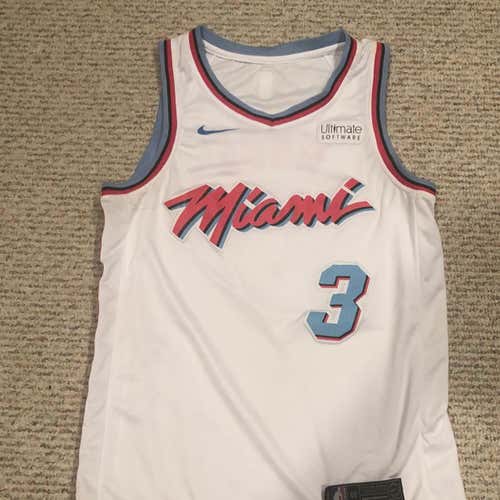 Nike Replica Dwayne Wade Miami Heat Jersey City Edition