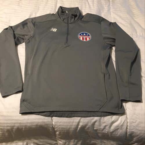 NWOT New Balance Warrior All America Games 1/4 Zip Adult Large