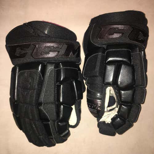 CCM U+CL 14" Gloves Senior (Blacked Out) EXCELLENT CONDITION!!!