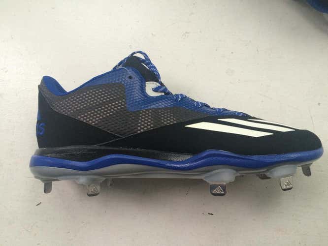 New Adidas Men’s Baseball Metal Cleats. Size 10