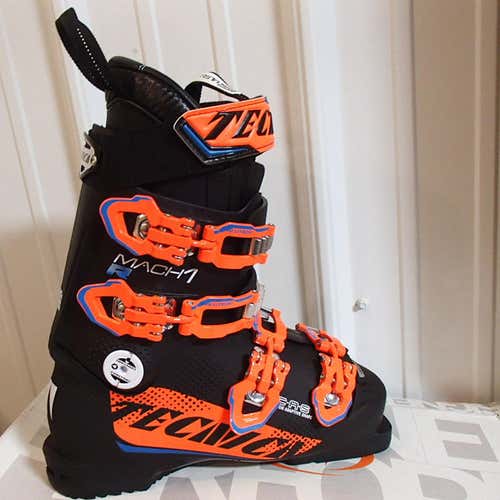 New TECNICA Mach1 R 90 junior SKI RACE Boots 25.5 jr kids