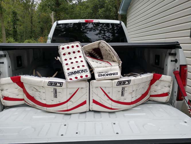 Simmons 997 Pro Goalie Equipment (Full Set) Senior