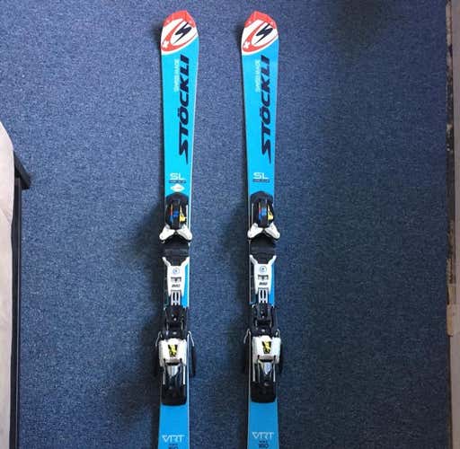 160 cm Stockli Slalom Skis, Great Condition