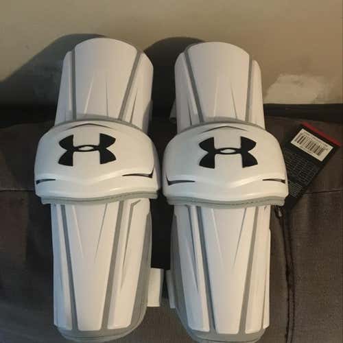 Brand New White Under Armor Arm Guards