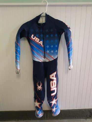 Spyder Youth USA Ski Race Suit size 10/12