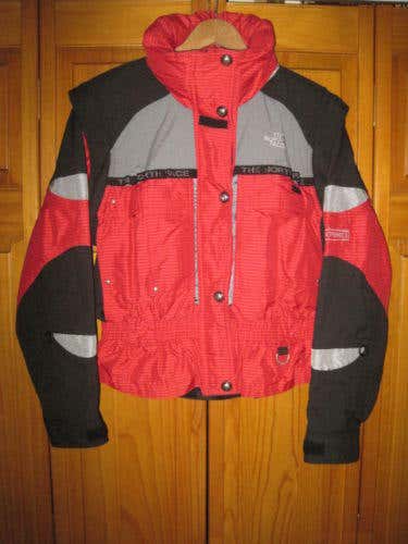 Vintage North Face Extreme Gear ski jacket women's S red winter lined