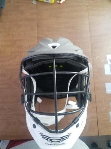 Used matte gray Cascade R Helmet