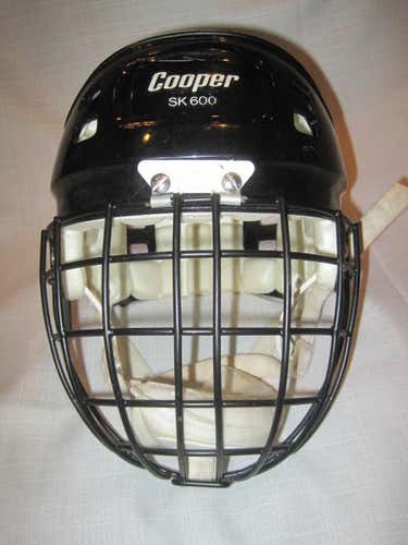 Vintage Cooper SK 600 Hockey Helmet w/ HM50 Cage