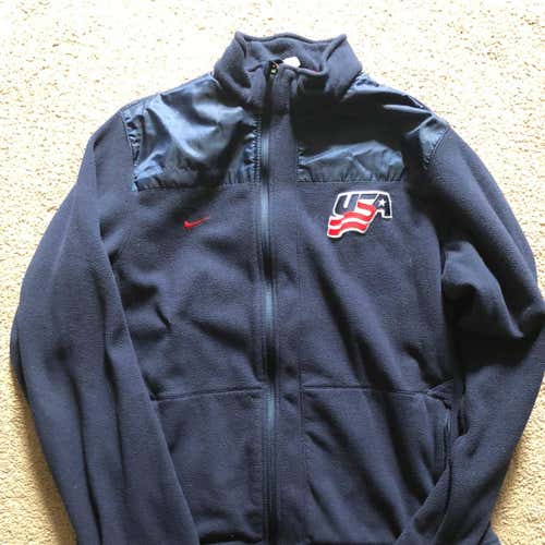 USA Hockey Full Zip Nike Fleece Jacket
