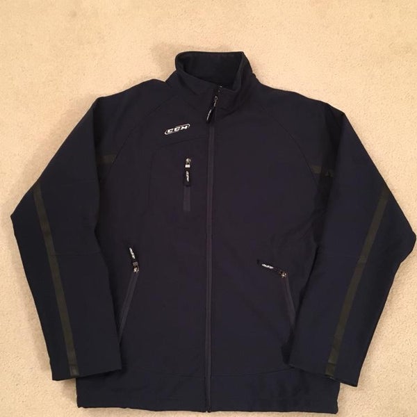 CCM Softshell Jacket Navy Senior Medium