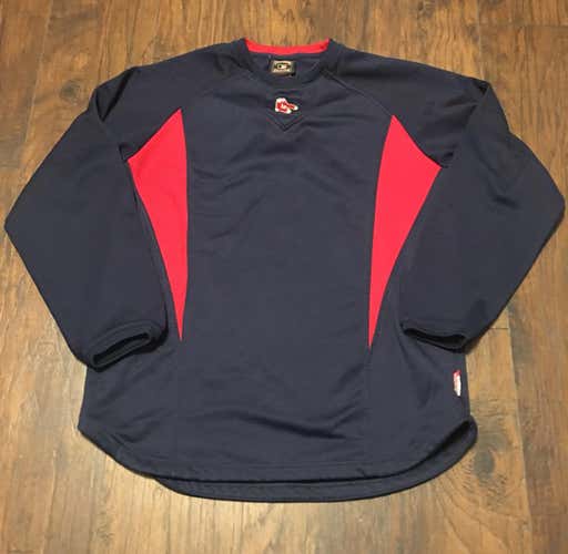 Boston Red Sox Majestic Cooperstown Collection Pullover Size Medium