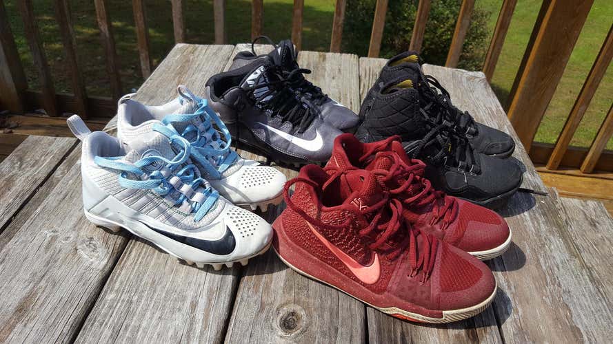 Youth 4 4.5 Nike Under Armour Kyrie Huarache Lacrosse