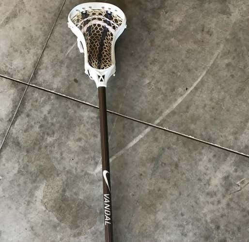 Ecd Lacrosse Head Mirage High To Mid Pocket Nike Vandal Lite Stick