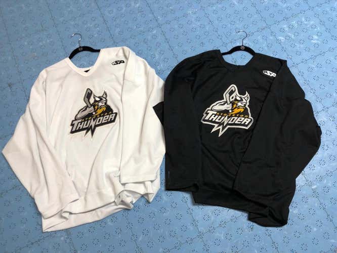 Stockton Thunder ECHL SP Practice Jersey Set Size 54