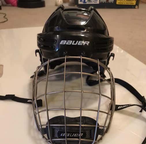 Bauer Re-Akt 75 Helmet/Cage Combo Large