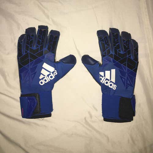 Adidas Ace Trans Fingertip Goalkeeper Gloves Size 7