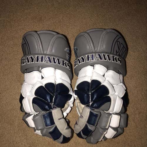 Chesapeake Bayhawks Warrior Mac Daddy 4 Gloves Size 13