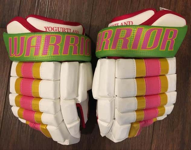 Custom Warrior Franchise Yogurtland Hockey Gloves