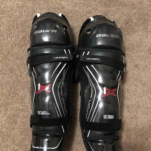 Bauer Vapor 1X Shinguards “15- Like New