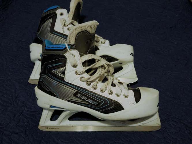 Bauer Reactor 9000 Goalie Skates Senior Size 10